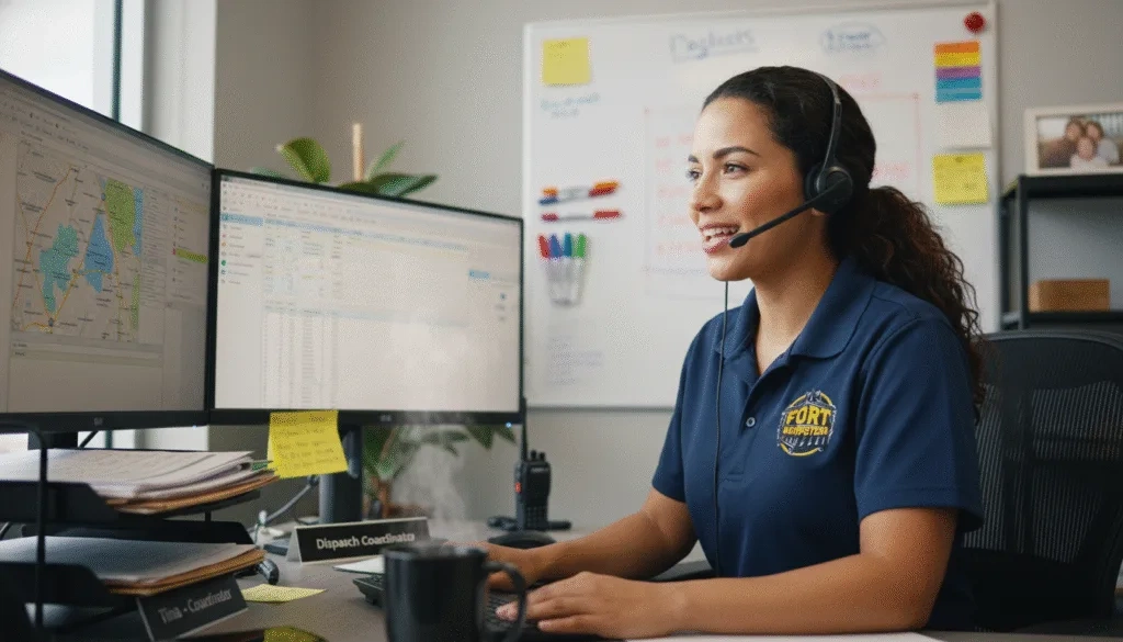 Tina — Dispatch Coordinator